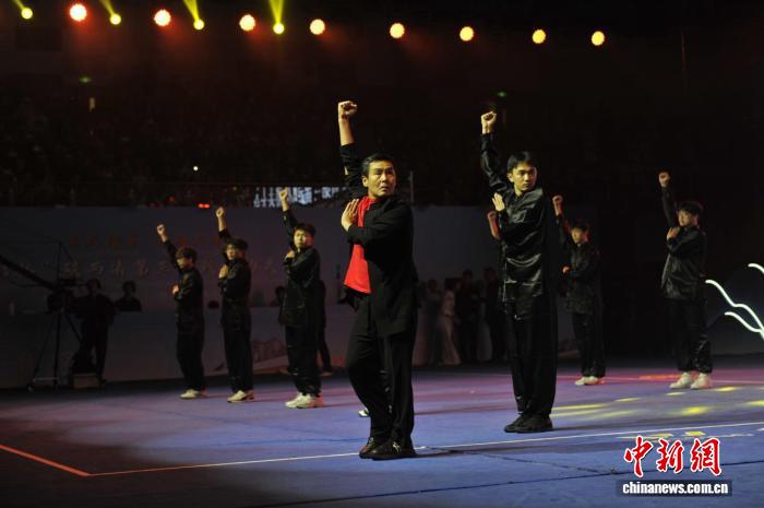 陕西省第三届武林功夫大会在华阴开幕 永久落户